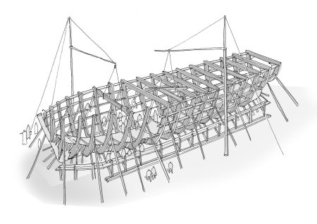 estructura barco